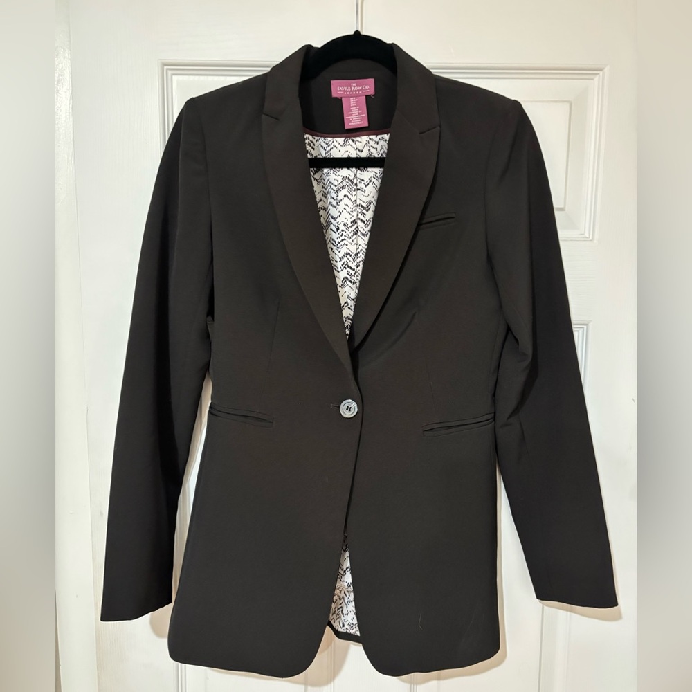 The Savile Row Co. - Elegant Black Blazer for Women